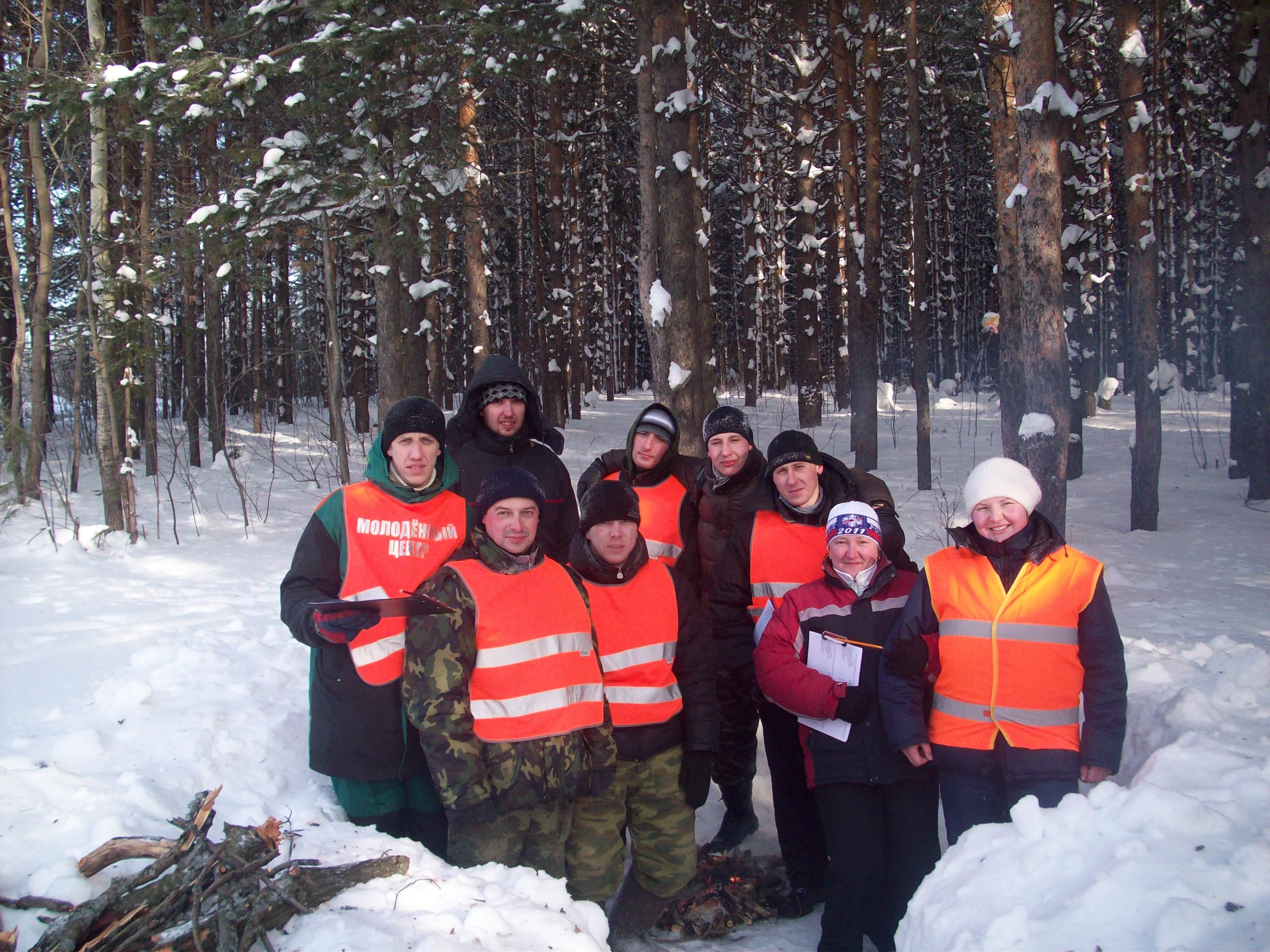 Судейский состав на зимнем детском туристическом слете памяти Н.Ф. Ташкинова - 2011